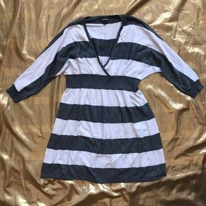 Express Striped Fashion Sweater